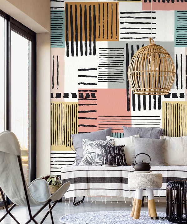 STRIPES+ Wallpaper Pattern No E377205