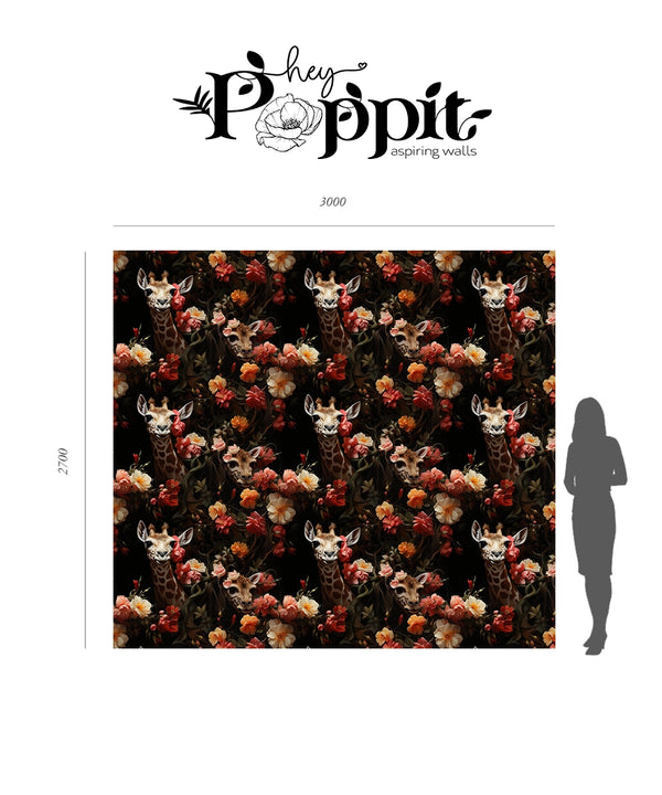 HEY POPPIT Wallpaper Pattern No - ZAMBESI (A64301, A64302, A64303)