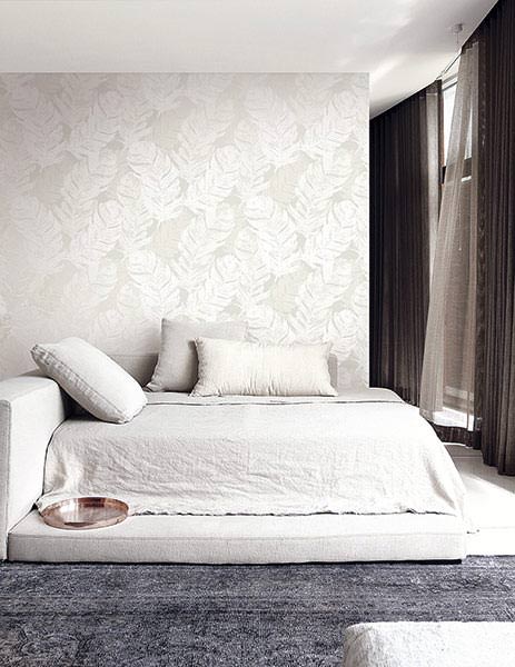 WHITE ON WHITE Wallpaper Pattern No OY31803