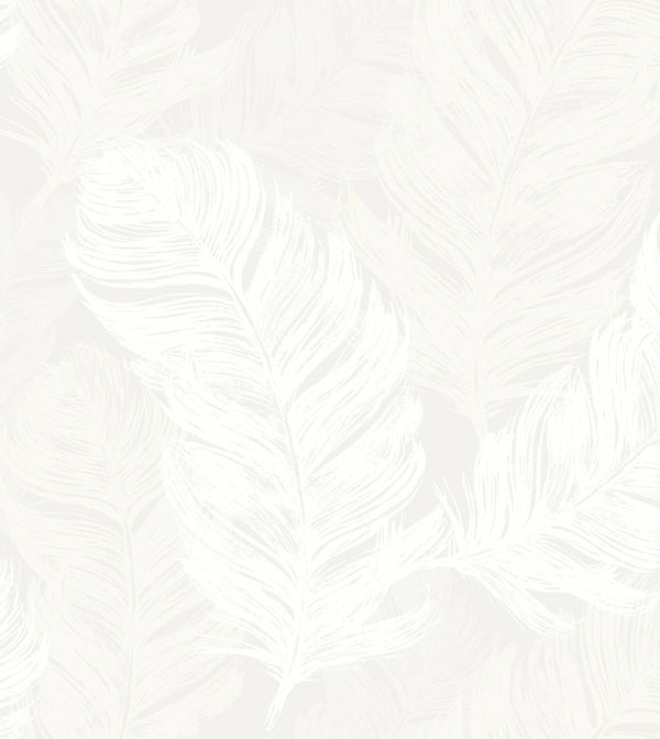 WHITE ON WHITE Wallpaper Pattern No OY31803