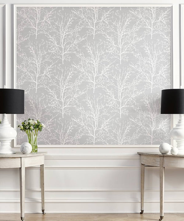 WHITE ON WHITE Wallpaper Pattern No OY34001